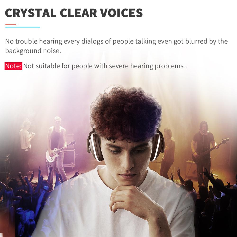 Auriculares Inalámbricos para TV con Sonido Envolvente – Cascos On-Ear con Graves Potentes