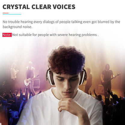Auriculares Inalámbricos para TV con Sonido Envolvente – Cascos On-Ear con Graves Potentes