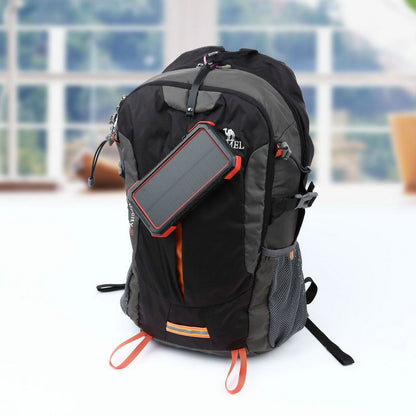Power Bank Solar con Brújula y Carga Rápida | 20,000–26,800 mAh | Batería Externa de Alta Resistencia para Camping y Emergencias