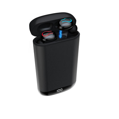 Auriculares Bluetooth TWS HBQ-Q66 – Emparejamiento Automático, Sonido HiFi, Bluetooth 5.0, Cancelación de Ruido CVC6.0 y Estuche 6000mAh