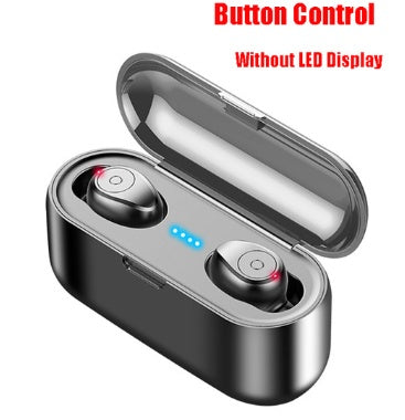 Auricular Bluetooth Mono con Pantalla LED – Manos Libres, Control por Voz y Batería 2000mAh