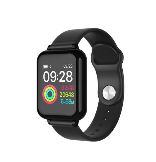 Smartwatch B57 Pantalla Color 1.3” – Compatible con Apple y Android | Monitor de Salud, Notificaciones y Deportes