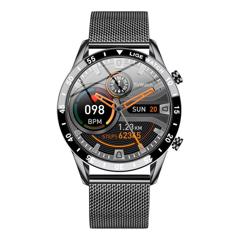 Smartwatch Multifuncional BW0189 – Llamadas Bluetooth, Monitor de Ritmo Cardíaco y Presión Arterial | Resistente al Agua 30M