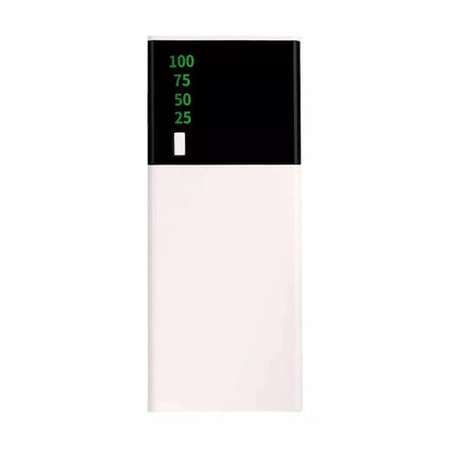 Power Bank 20000mAh Alta Capacidad | Cargador Portátil Rápido con Batería 18650 y Diseño Compacto