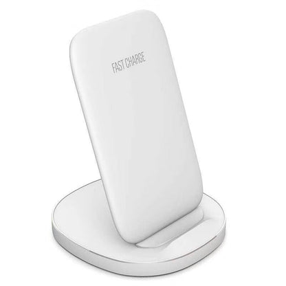 Cargador Inalámbrico Vertical de Escritorio – Base de Carga Rápida para Smartphones | Diseño Minimalista