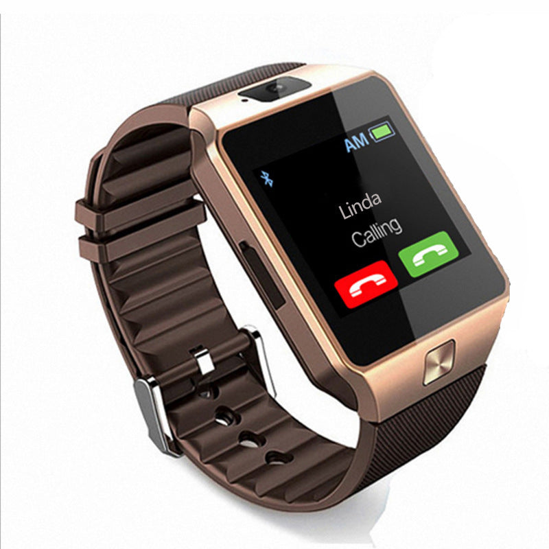 Smartwatch DZ09 con Función de Llamadas y Tarjeta SIM | Reloj Inteligente Deportivo con Cámara, Podómetro y Notificaciones