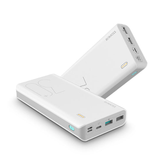 Power Bank ROMOSS Sense 8+ 30000mAh | Carga Rápida Bidireccional QC | Batería Externa para Móvil y Tablet