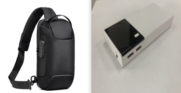 Power Bank 20000mAh Alta Capacidad | Cargador Portátil Rápido con Batería 18650 y Diseño Compacto