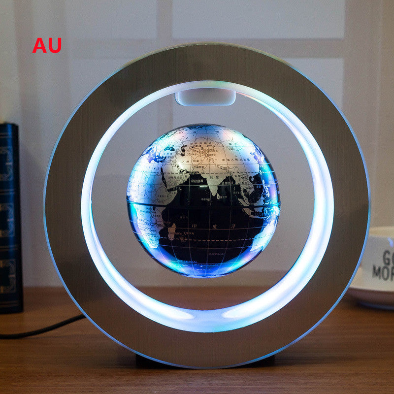 Globo Terráqueo Flotante LED con Levitación Magnética | Lámpara Decorativa Anti-Gravedad para Oficina y Hogar