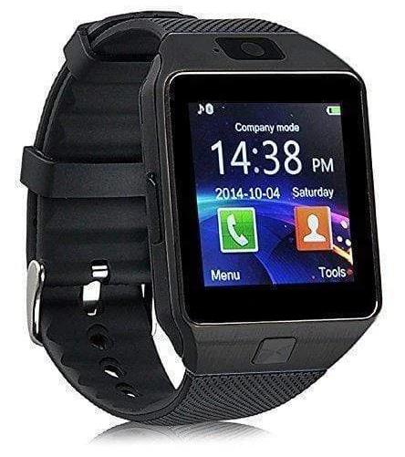 Smartwatch DZ09 con Función de Llamadas y Tarjeta SIM | Reloj Inteligente Deportivo con Cámara, Podómetro y Notificaciones