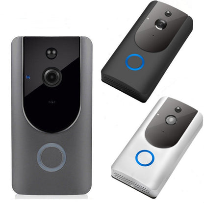 Video Timbre Inteligente WiFi con Cámara 720P – Intercomunicador Visual, Visión Nocturna y Detección de Movimiento