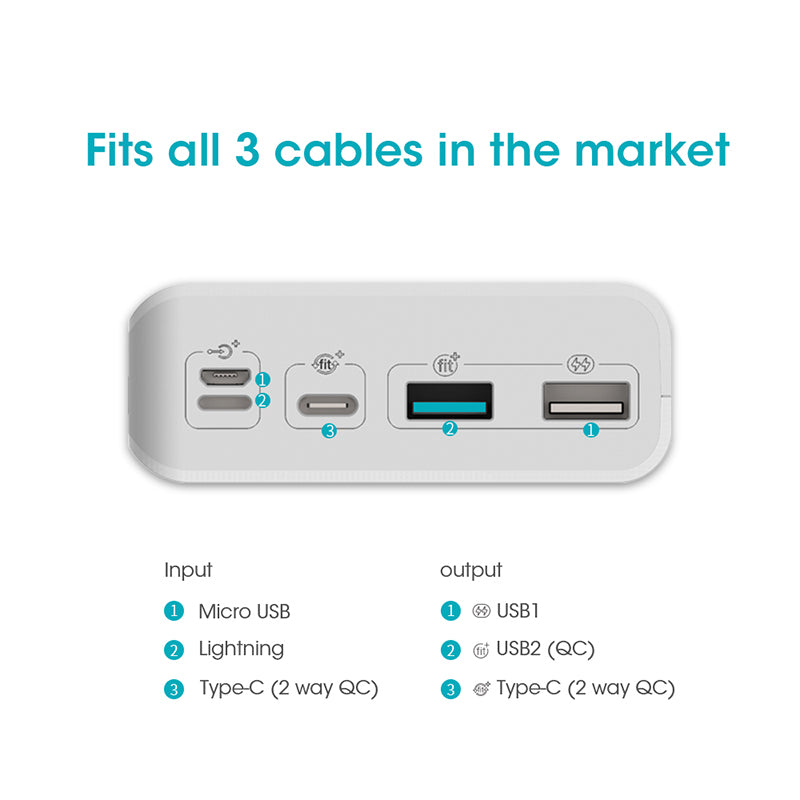Power Bank ROMOSS Sense 8+ 30000mAh | Carga Rápida Bidireccional QC | Batería Externa para Móvil y Tablet