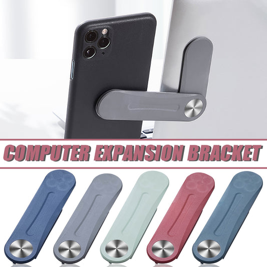 Soporte Lateral Extensible para Móvil – Clip Portátil para Laptop | Bracket Plegable y Ultraligero