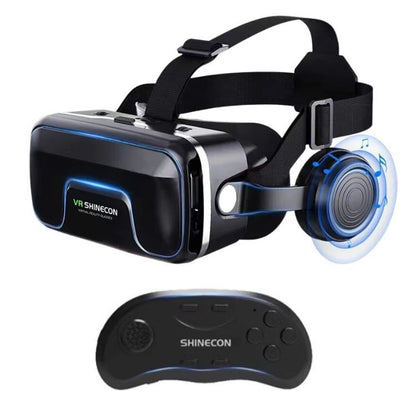 Gafas VR 7ª Generación G04EA | Realidad Virtual con Pantalla 300”, Resolución 720–1280p y Opciones con Mando