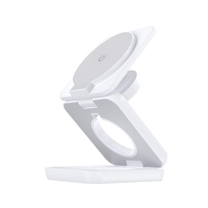 Soporte Magnético Plegable con Cargador Inalámbrico 15W – Carga Rápida QC3.0 para Smartphone