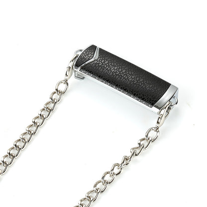 Correa Cruzada Universal para Móvil con Cadena – Clip Trasero Desmontable, Ajustable y Elegante