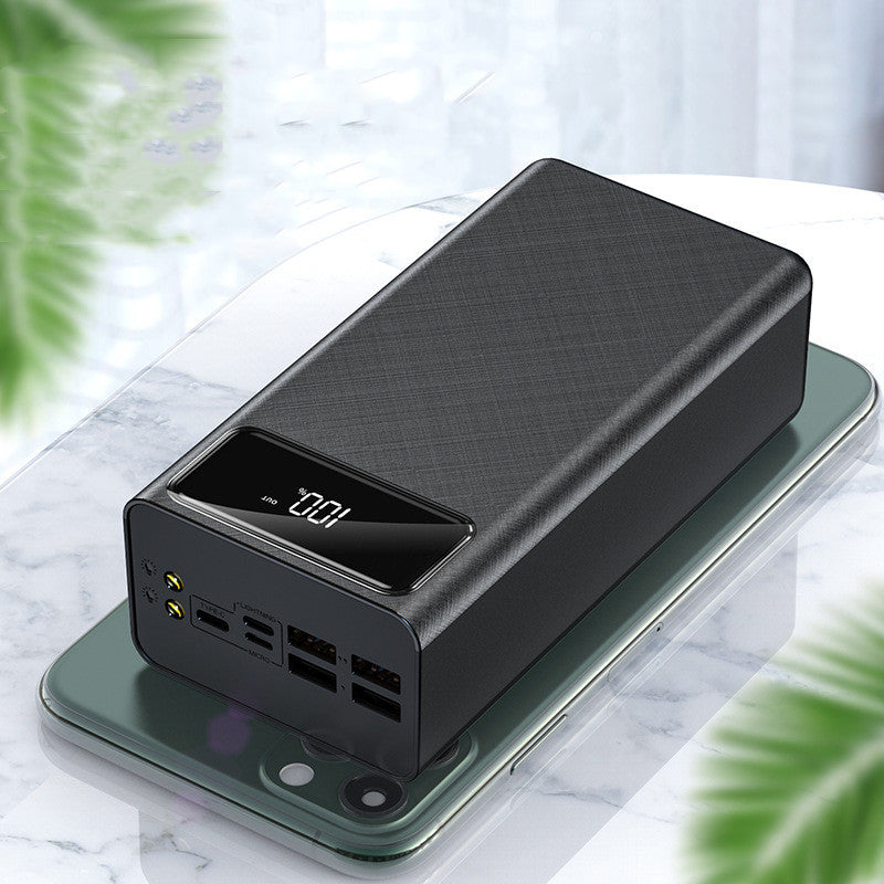 Power Bank da 50.000 mAh con display digitale | Batteria esterna ad alta capacità e ricarica rapida – Ultra potente